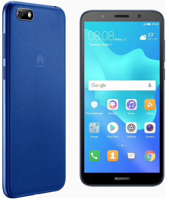 Huawei Y5 Prime 2018 — недорогой смартфон с безрамочным дизайном